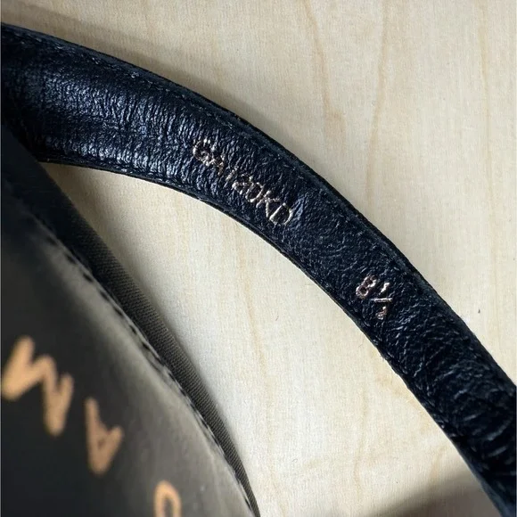 Good American Heels Womens 8.5 Open Square Toe Sling Back Crystal‎ GA120KD - Picture 10 of 13